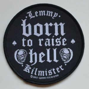 Patch Born To Raise Hell (9,4 x 9,4 cm)
