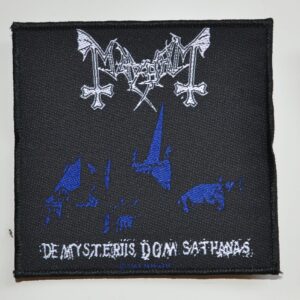 Patch De Mysteriis Dom Sathanas (10,2 x 10,2 cm)
