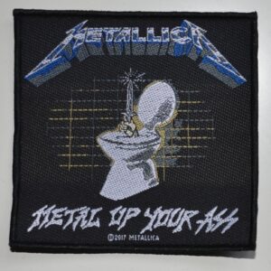 Patch Metal Up You Ass (10,3 x 10,3 cm)