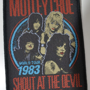 Patch Shout At The Devil (7,7 x 10,3 cm)