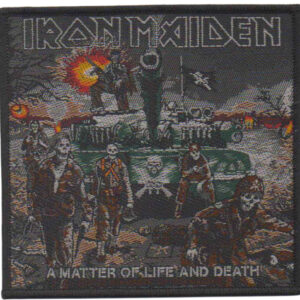 Patch A Matter Of Life And Death  (10 x 9,8 cm)