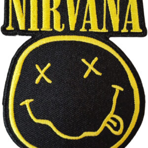 Smiley Face Cut Out Patch (9,1 x 7,1 cm)