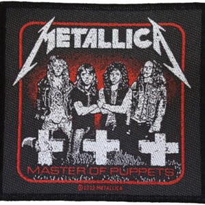 Patch Master Of Puppets Band (9,4 x 10 cm)