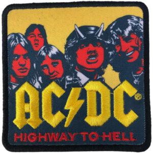 Patch Highway To Hell Alt Colour (8,8 x 8,7 cm)