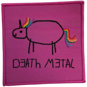 Patch Unicorn Pink (7,9 x 7,9 cm)