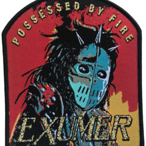 Patch Possessed By Fire Black Border (11,1 x 9,8