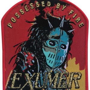 Patch Possessed By Fire Red Border (11,1 x 9,8 cm