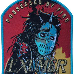 Patch Possessed By Fire Blue Border (11,1 x 9,8 c
