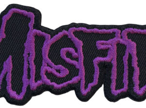 Patch Purple Border Logo (4,4 x 10,2 cm)