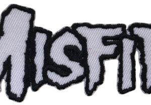 Patch White Logo (4,1 x 10 cm)