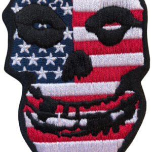 Patch USA Skull (8,8 x 6,5 cm)