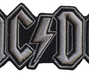 Patch Silver Logo (4,7 x 10 cm)