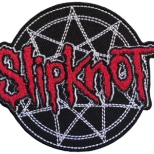 Patch Red Logo Over Nonagram (8,3 x 10,1 cm)