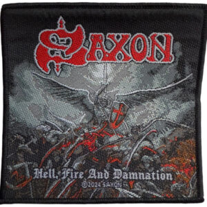 Patch Hell, Fire And Damnation (9,7 x 9,9 cm)