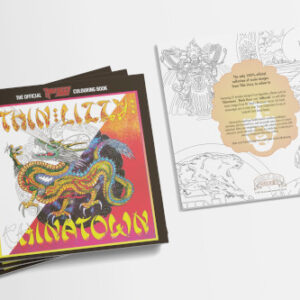 Thin Lizzy Colouring Book