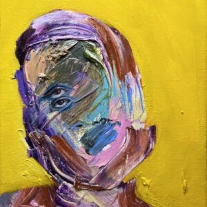 Zwart vierkant Slotstuk (Vinyl LP)