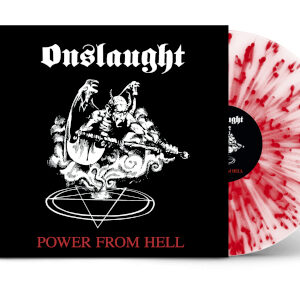 Power From Hell (White/Red Splatter Vinyl LP)