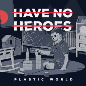 Plastic World (Red with Black Splatter Vinyl LP)