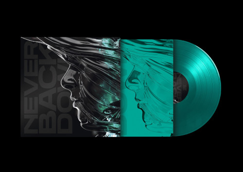 Never Back Down (Turquoise Vinyl LP)