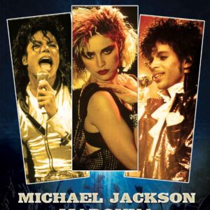 Madonna, Prince, Michael Jackson 3 DVD