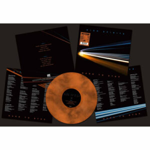 Hard to Stop (Orange/black marble vinyl)