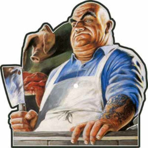 Mad Butcher / Reject Emotions (Picture Shape)