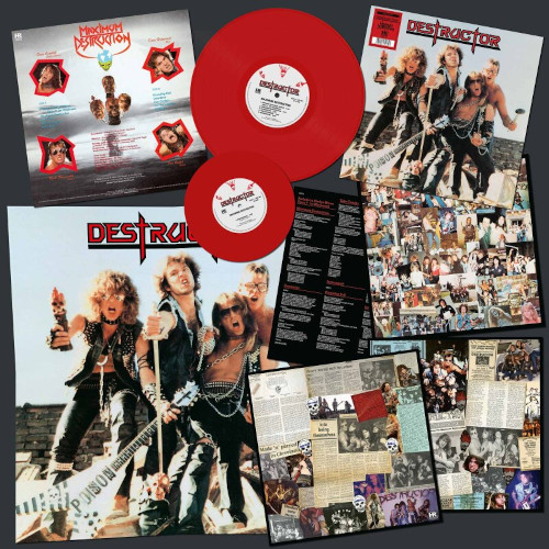 Maximum Destruction (Red Vinyl LP + 7")