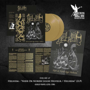 Niðr ok Norðr liggr Helvegr / Helheim (2 LP Gold)