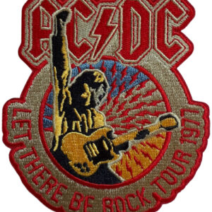 Patch Let There Be Rock Tour 1977 (10,3 x 9 cm)
