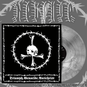Triumph Genocide Antichrist (Milky/Black Vinyl LP)